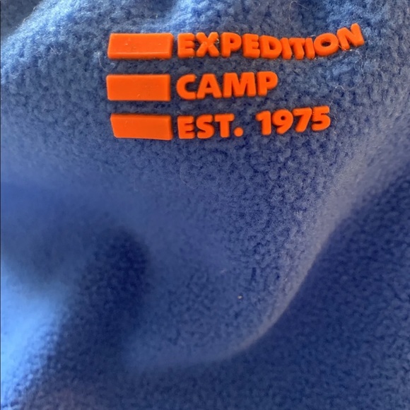 Zara Kids Blue Embossed Fleece Neck Warmer 1-5 Years/ S - Picture 3 of 5